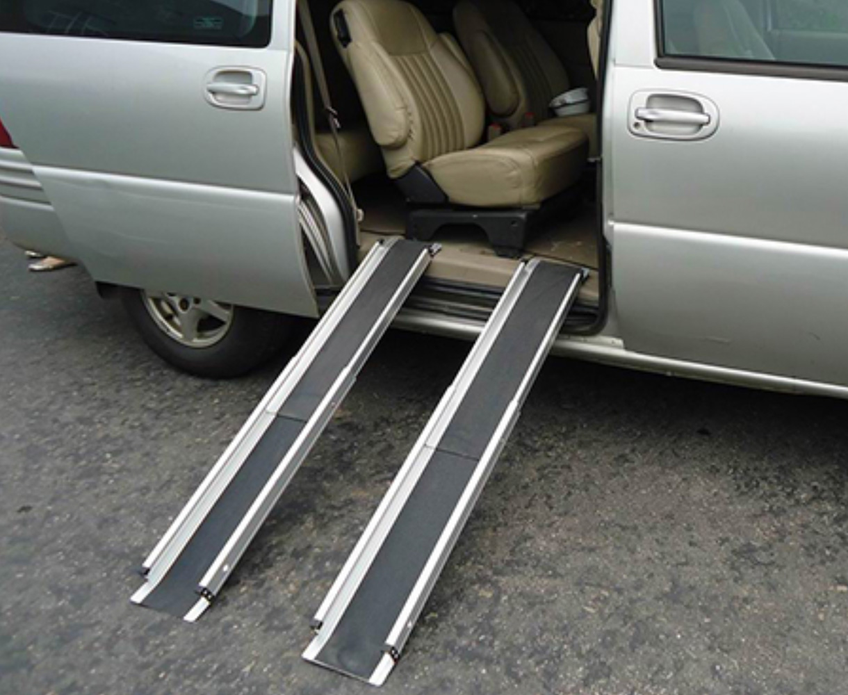 Auto Rollstuhlrampe für Elektrorollstühle - 200cm